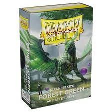 Dragon Shield - Japanese - Matte Forest Green (60ct)